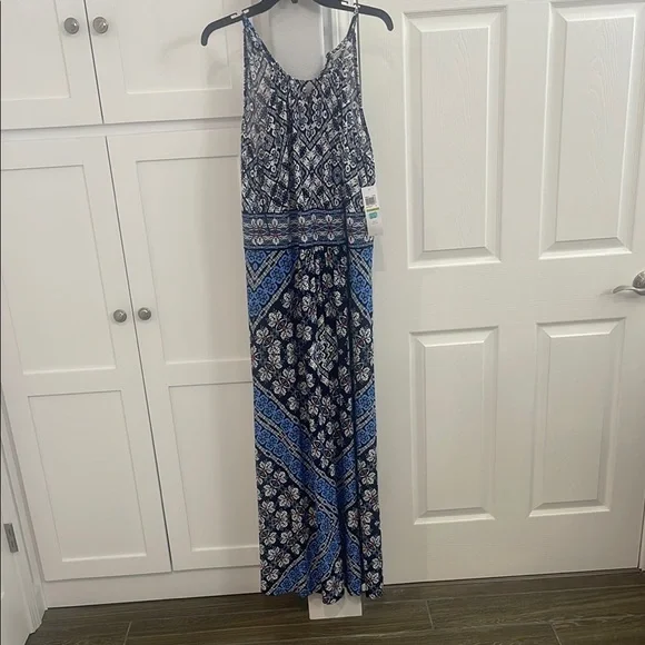 chinese dress ladies Lita Powder Blue Twisted Asymmetric Maxi Dress – Club L London main image 0